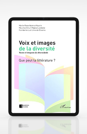 Capa do livro Voix et images de la diversité: Vozes et imagens da diversidade Que peut la littérature. Do professor Humberto de Oliveira.